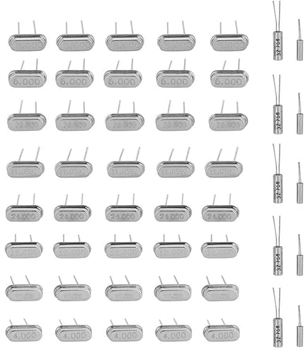 uxcell a14121900ux0117 Cylinder Shaped Crystal Oscillators